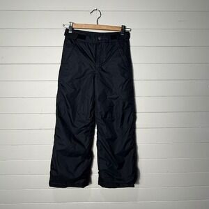 Columbia Kids Black Insulated Outgrown Snow Pants SB8379 Size‎ S 8 Youth Winter